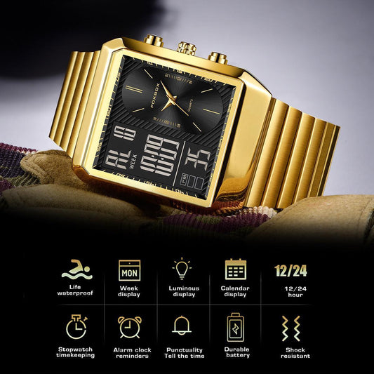 Reloj de cuarzo para hombre - Mooth Shop