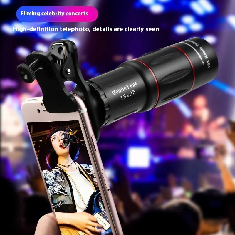 18x High-definition External Telephoto Lens For Mobile Phones - Mooth Shop