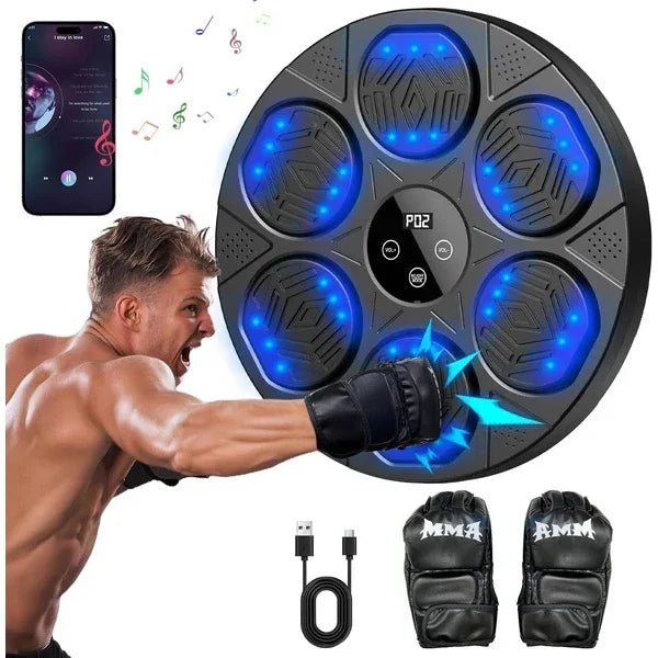 Máquina de Boxeo Musical Inteligente con Bluetooth - Mooth Shop