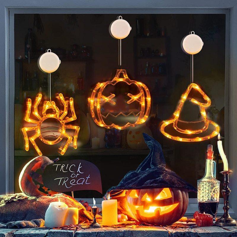 Luces LED para colgar ventanas de Halloween - Mooth Shop