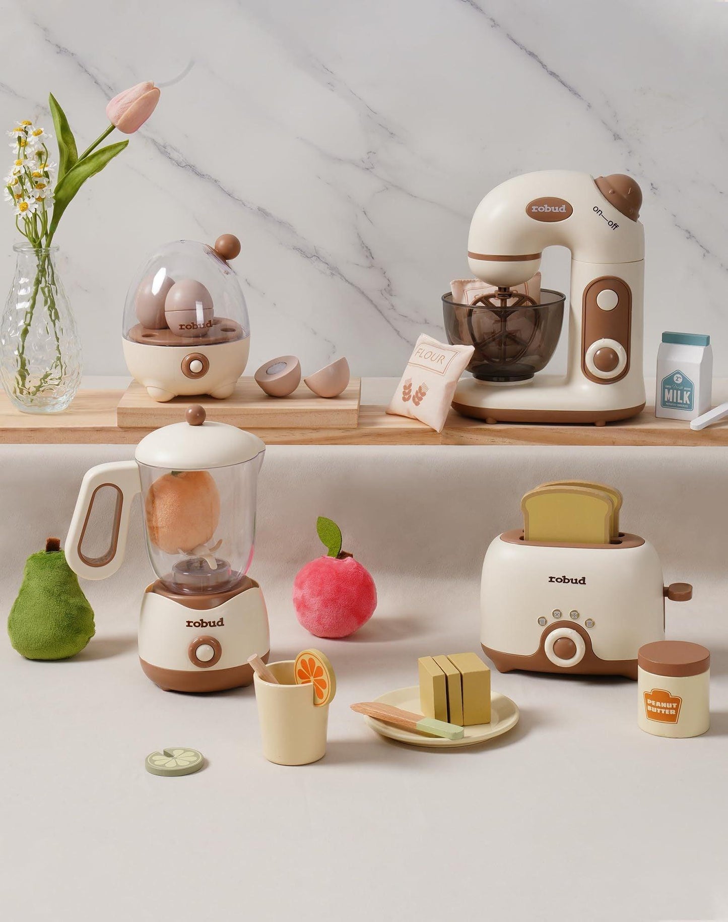 ROBOTIME Wooden Pretend Play - Mooth Shop