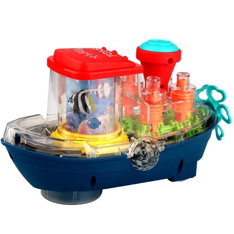 Children's Toy Transparent Body Simulation Siren Sound Children's Electric Toy - Mooth Shop