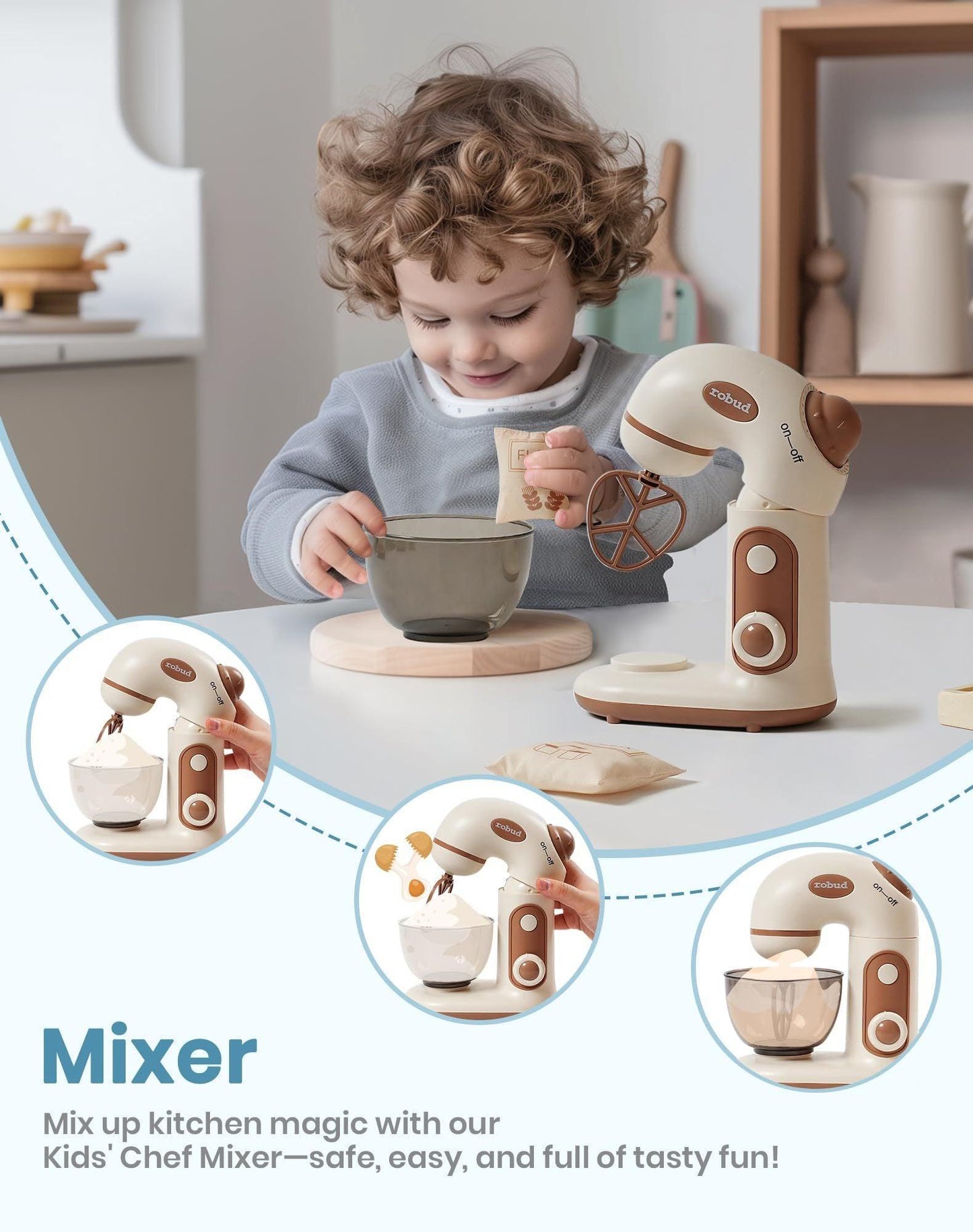 ROBOTIME Wooden Pretend Play - Mooth Shop