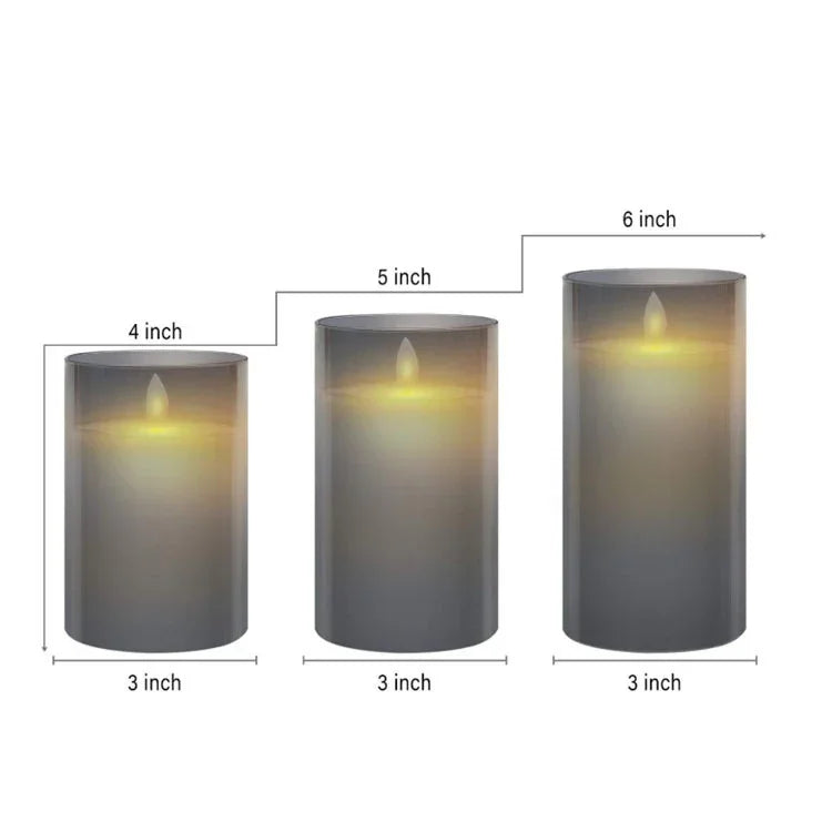 LED Electronic Remote Control Candle - Mooth Shop