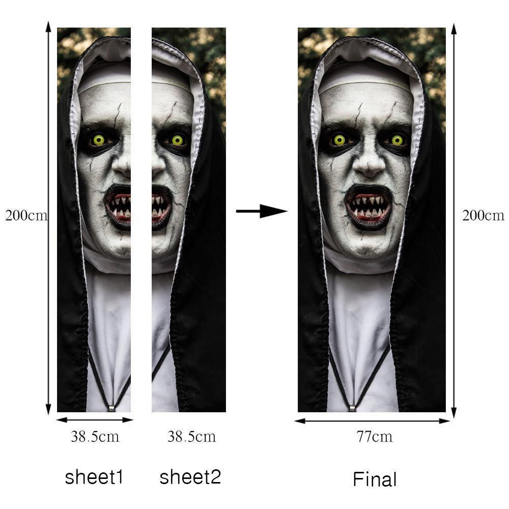 Hot Selling Halloween Ghost Door Stickers - Mooth Shop