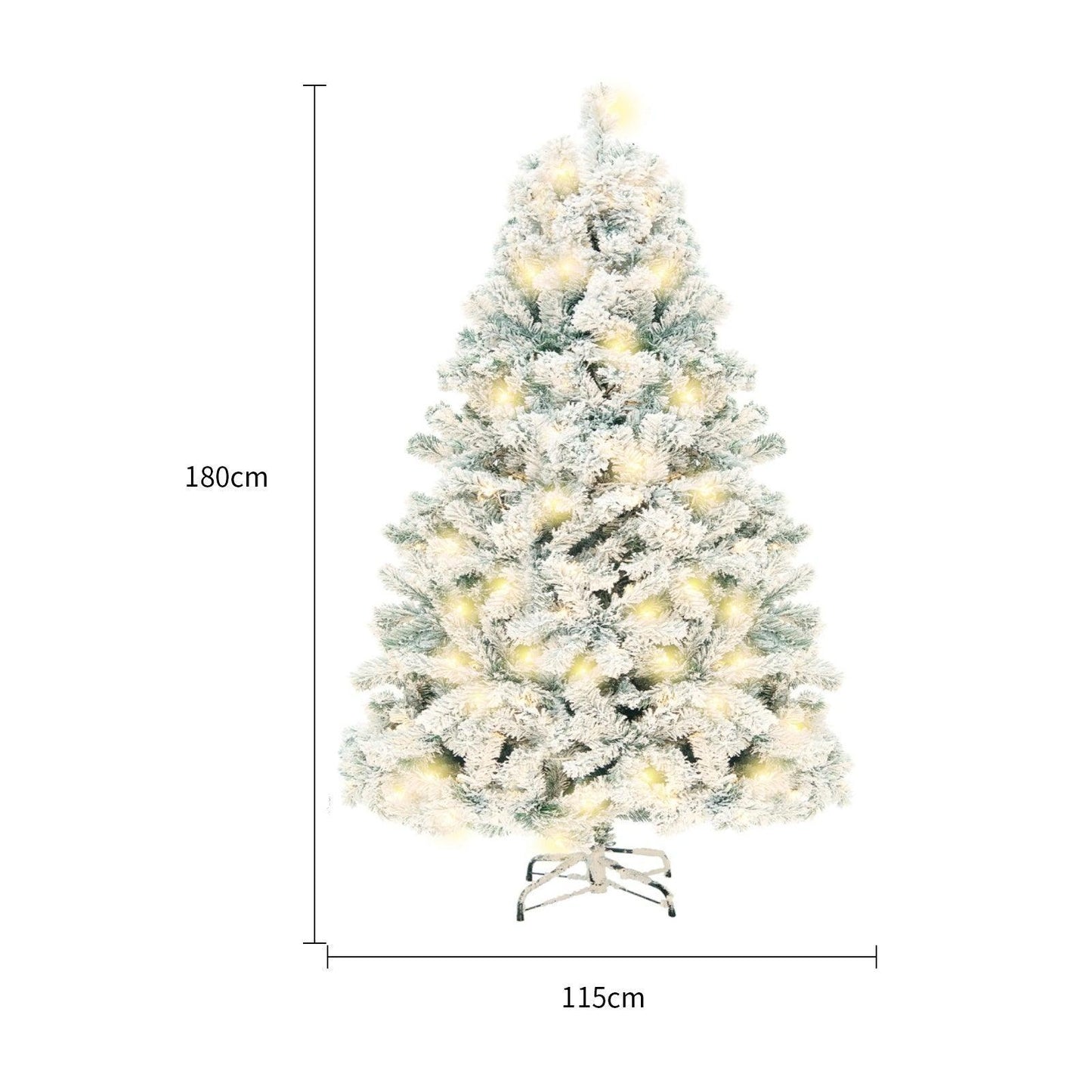 Christmas Tree PVC Artificial Snow Christmas - Mooth Shop