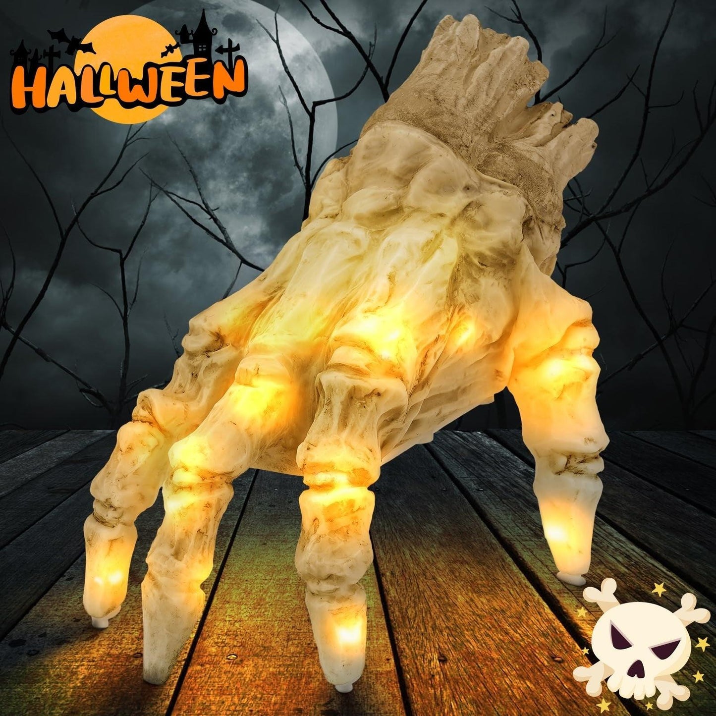 Halloween Electric Luminous Crawling Hand - Mooth Shop