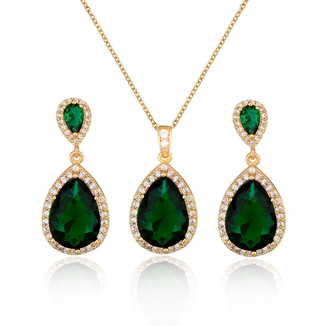 Conjunto Brillante Con Circonitas - Mooth Shop