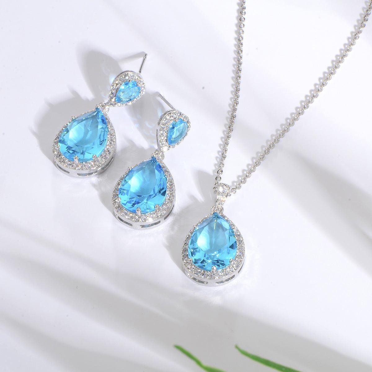 Conjunto Brillante Con Circonitas - Mooth Shop