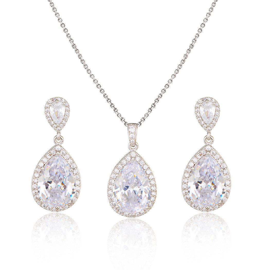 Conjunto Brillante Con Circonitas - Mooth Shop