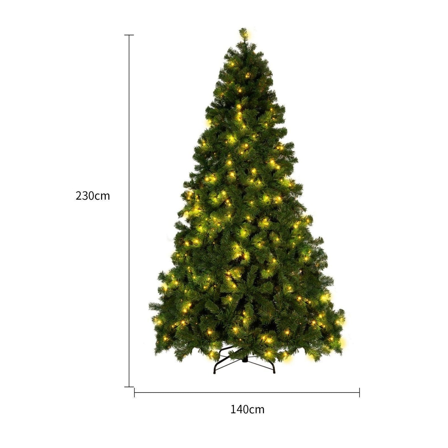 Christmas Tree PVC Artificial Snow Christmas - Mooth Shop