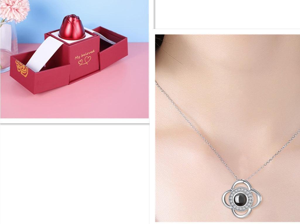 Joyero de Metal con Rosas - Mooth Shop