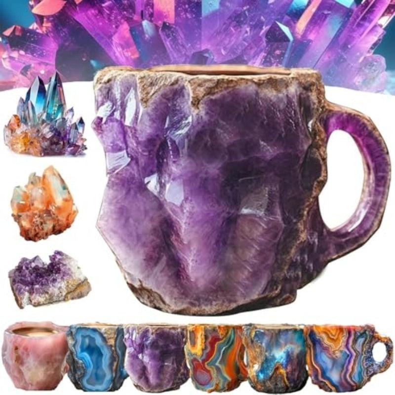 Xícaras de Resina Imitação Pedras - Mooth Shop