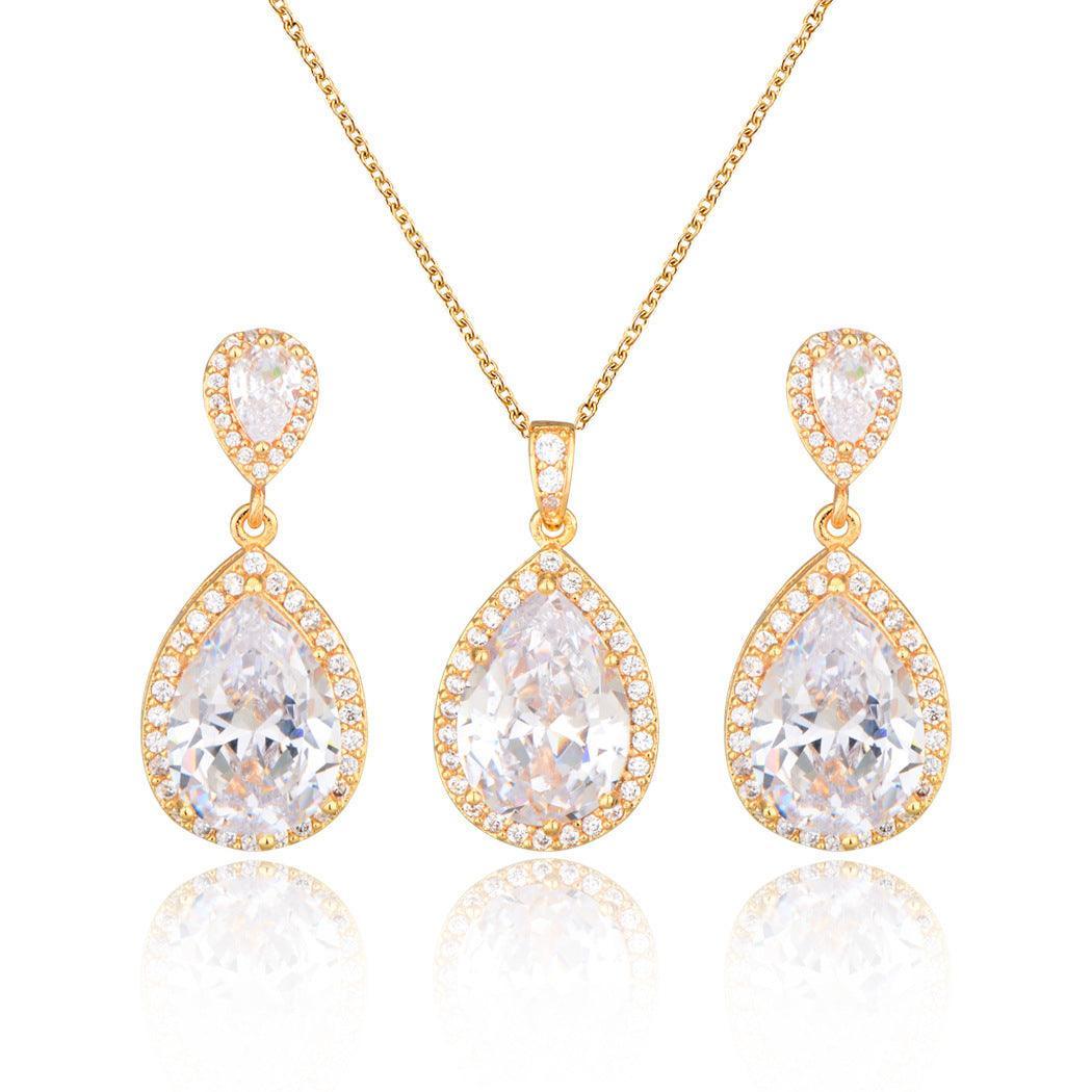 Conjunto Brillante Con Circonitas - Mooth Shop