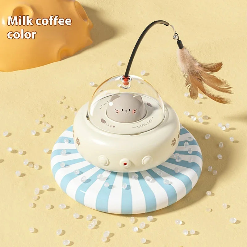 Juguete eléctrico OVNI con cascabel para gatos - Mooth Shop