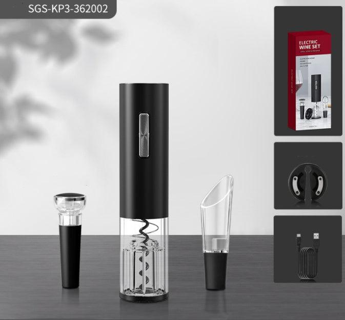 Abridor de Botellas Automático Con Sacacorchos