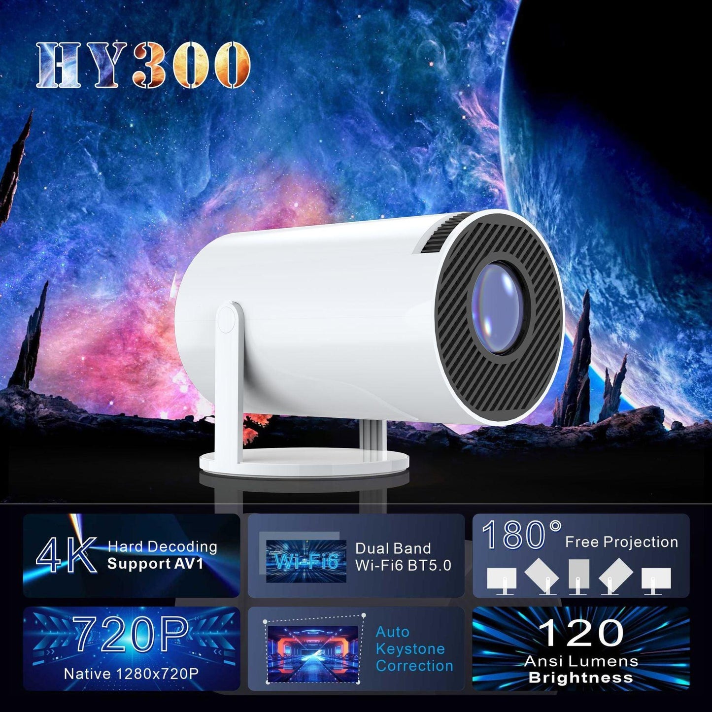 Projetor Ultra High 4K - Mooth Shop