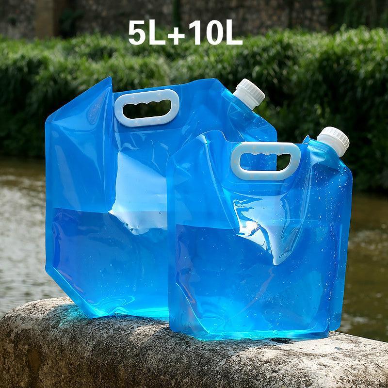 PVC Outdoor Camping Hiking Foldable Portable Water Bags Container - Mooth Shop