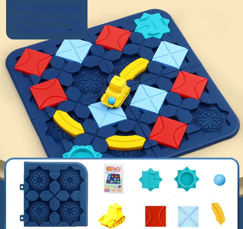 Table Game Road Building Maze Thinking Logic Educational Toy - Mooth Shop