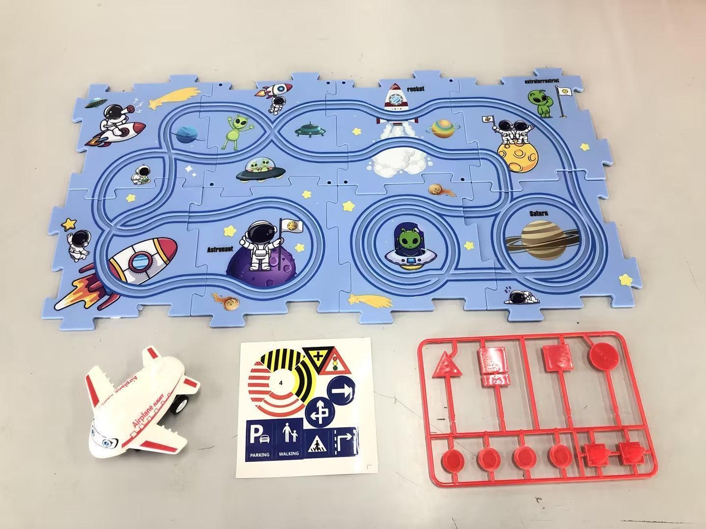 Rompecabezas Para Niños Speeder de Ferrocarril eléctrico DIY - Mooth Shop