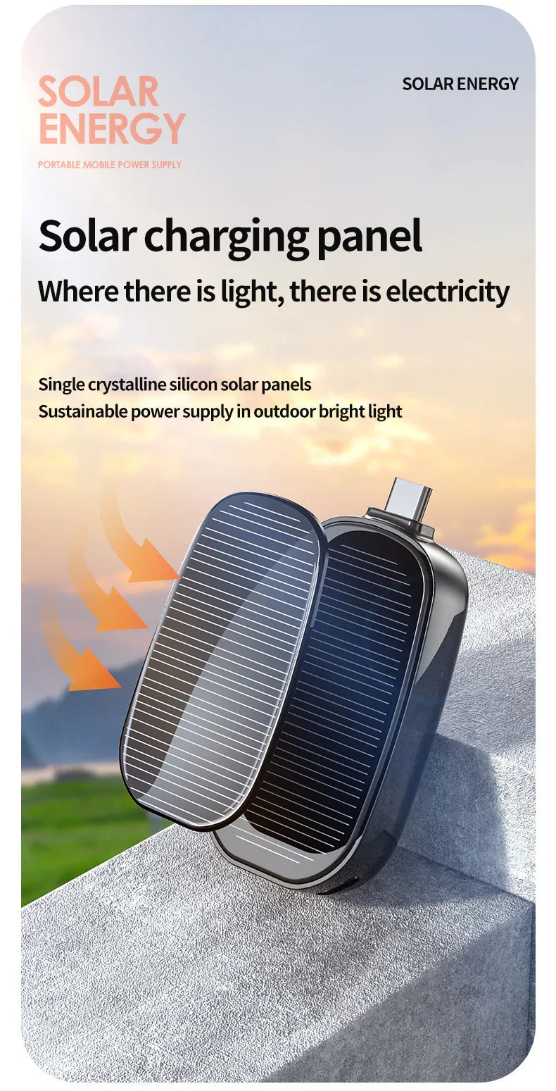 Mini Emergency Solar Charging Unit Portable Wireless Power Supply - Mooth Shop
