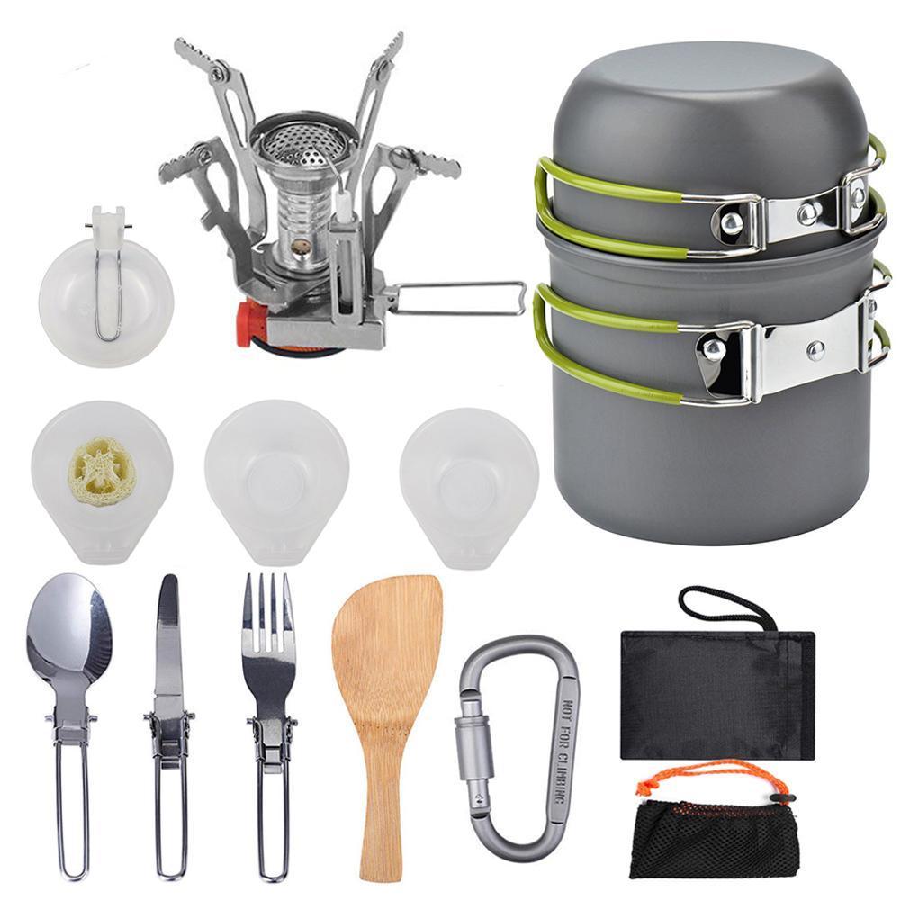 Kit de Utensilios de Cocina Para Camping. - Mooth Shop