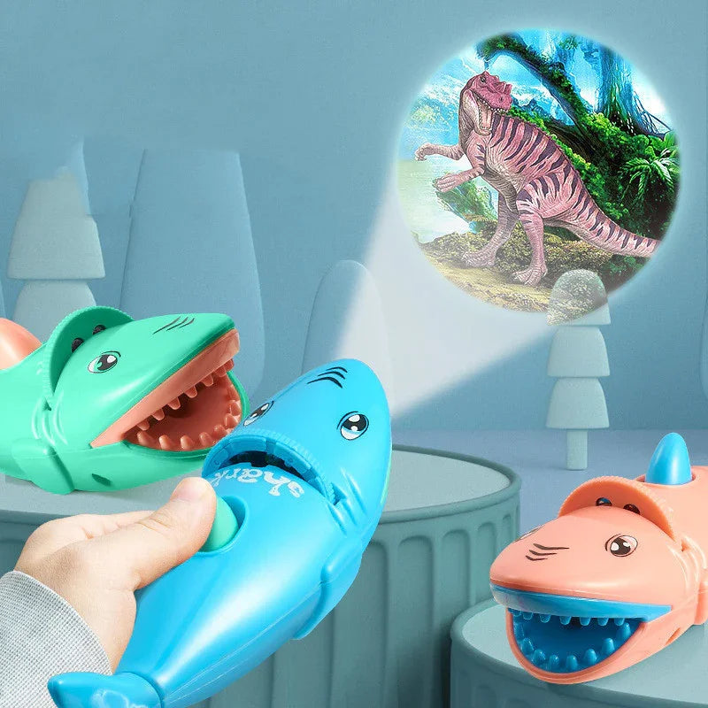 Children's Luminous Projection Flashlight Early Education Toys - Mooth Shop