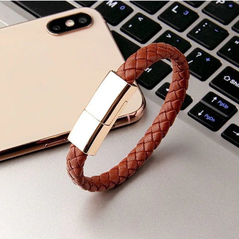 New Bracelet Charger USB Charging Cable Data Charging Cord For IPhone14 13 Max USB C Cable For Phone Micro Cable - Mooth Shop