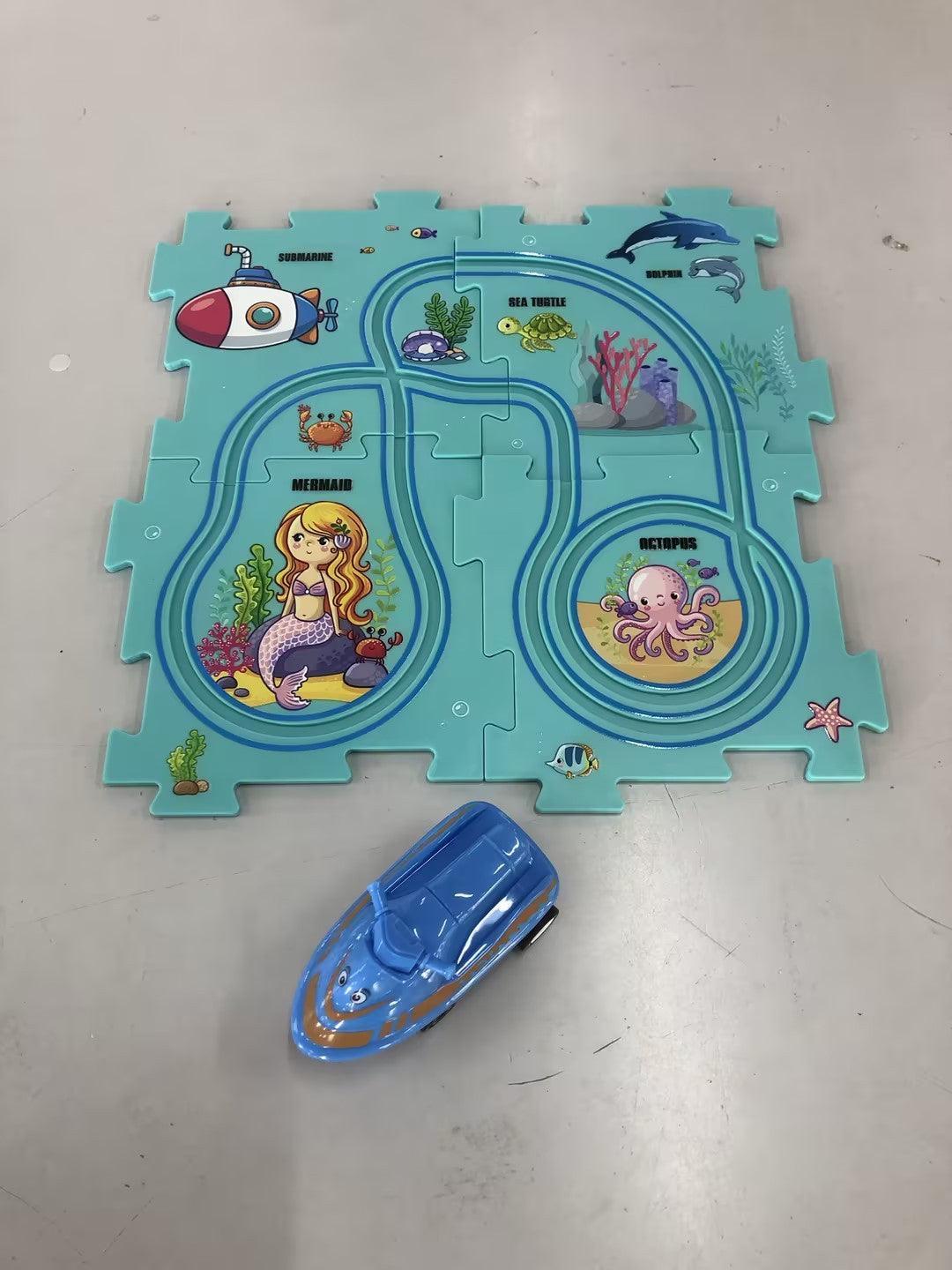 Rompecabezas Para Niños Speeder de Ferrocarril eléctrico DIY - Mooth Shop
