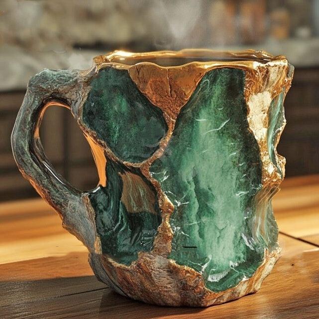 Xícaras de Resina Imitação Pedras - Mooth Shop