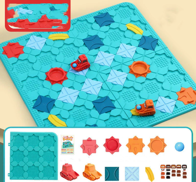 Table Game Road Building Maze Thinking Logic Educational Toy - Mooth Shop