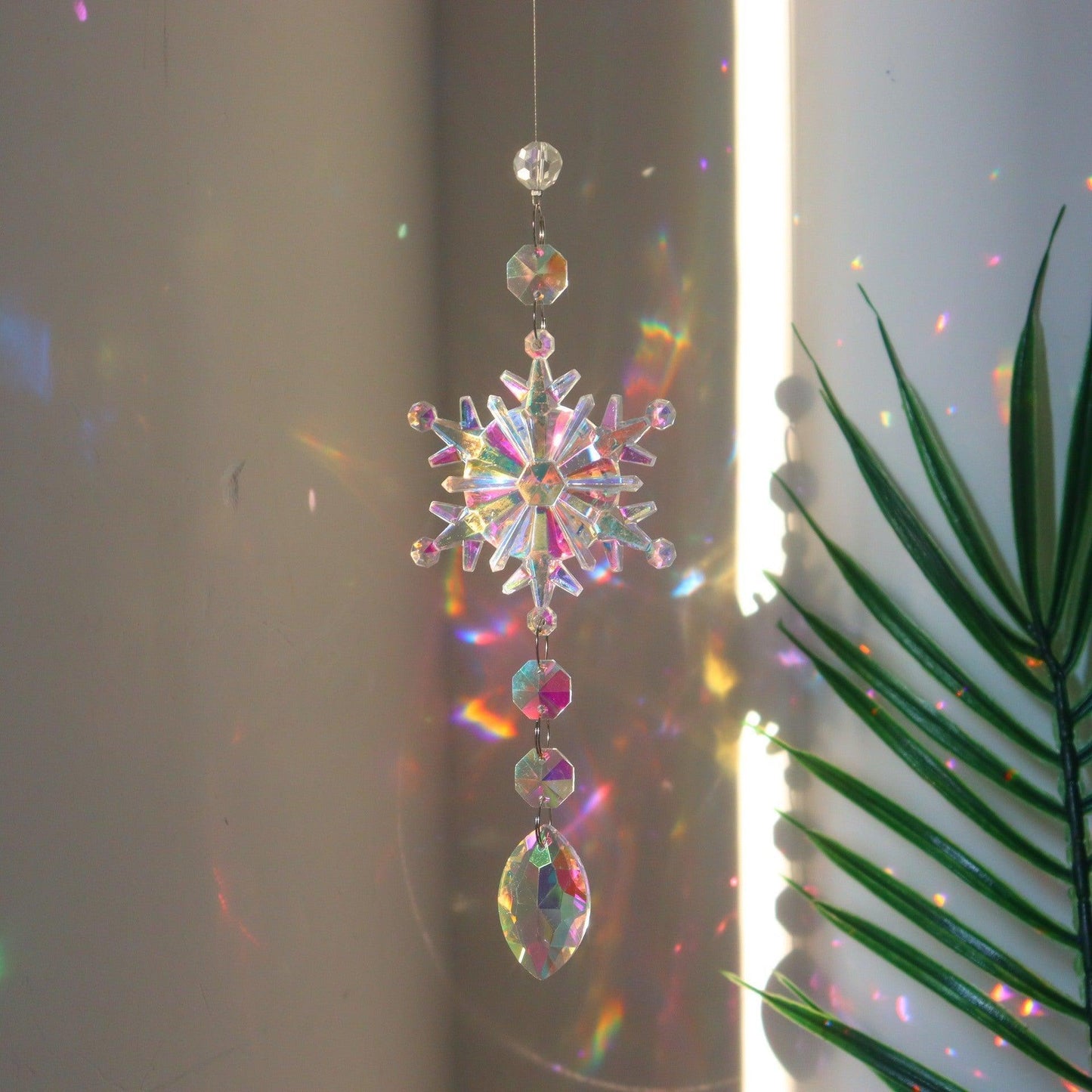 Snowflake Crystal Sun Catcher - Mooth Shop
