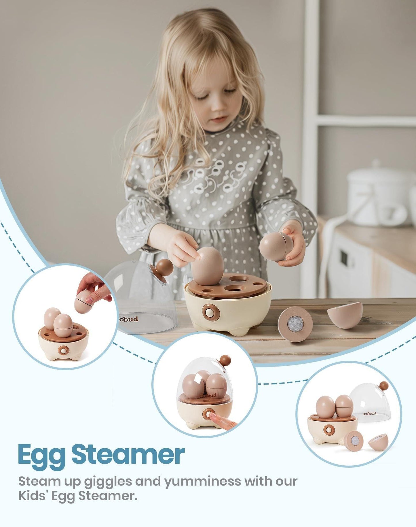 ROBOTIME Wooden Pretend Play - Mooth Shop