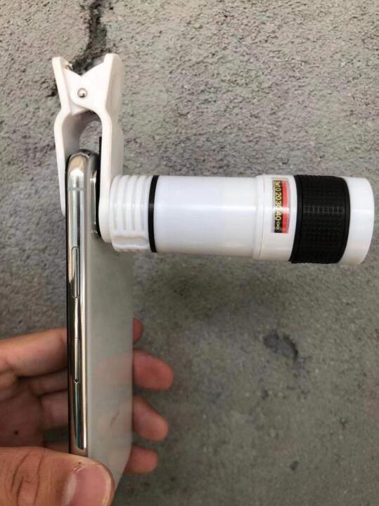 Lente de cámara telescópica retráctil con Clip para teléfono móvil con Zoom para teléfono Galax - Mooth Shop