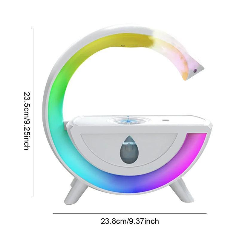 Rociador de gotas de agua con luz nocturna RGB - Mooth Shop