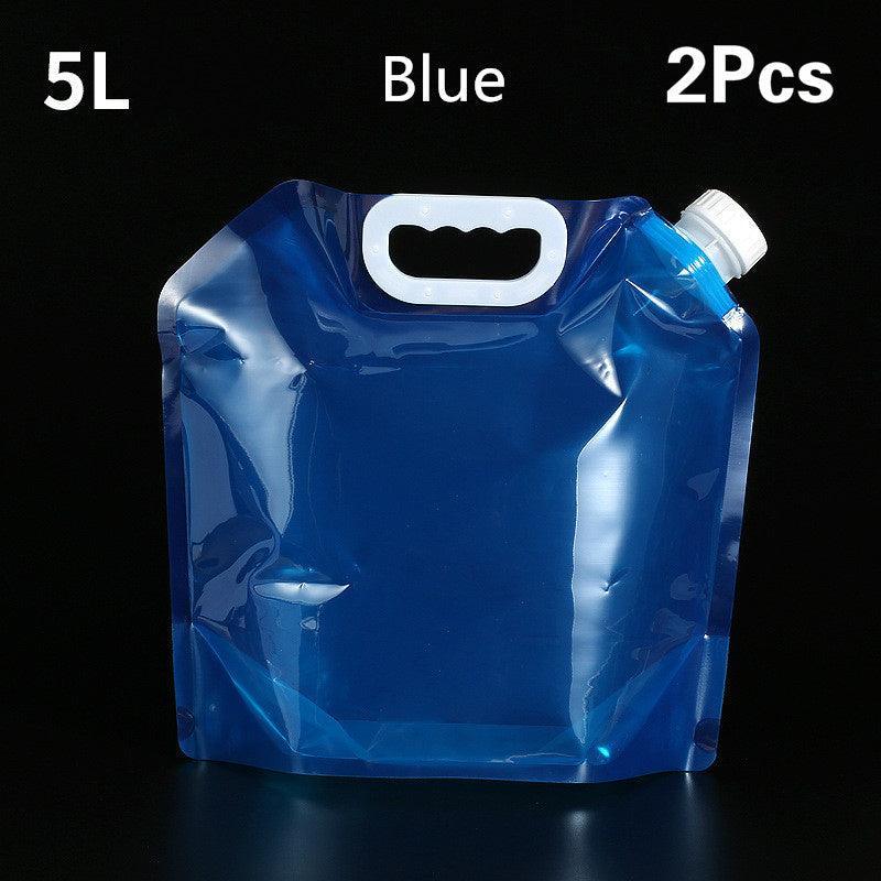 PVC Outdoor Camping Hiking Foldable Portable Water Bags Container - Mooth Shop