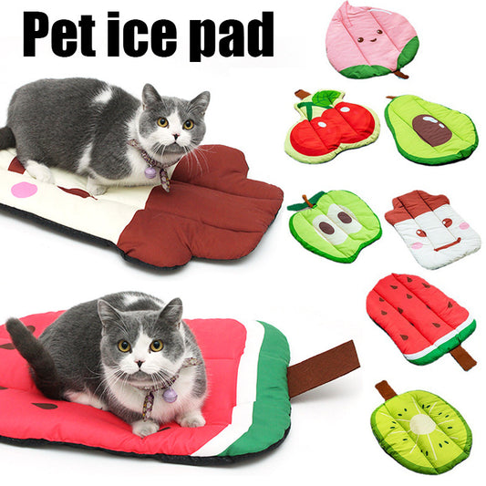 Dog Cooling Mat Pet Beds Cat Rug Ice Silk Pet Self