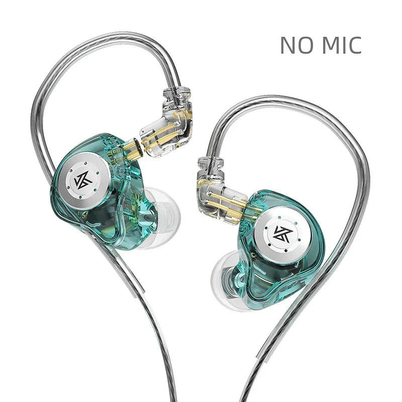 New KZ EDX Pro Earphones Bass Earbuds In Ear Monitor Headphones Sport Noise Cancelling HIFI Headset - Mooth Shop