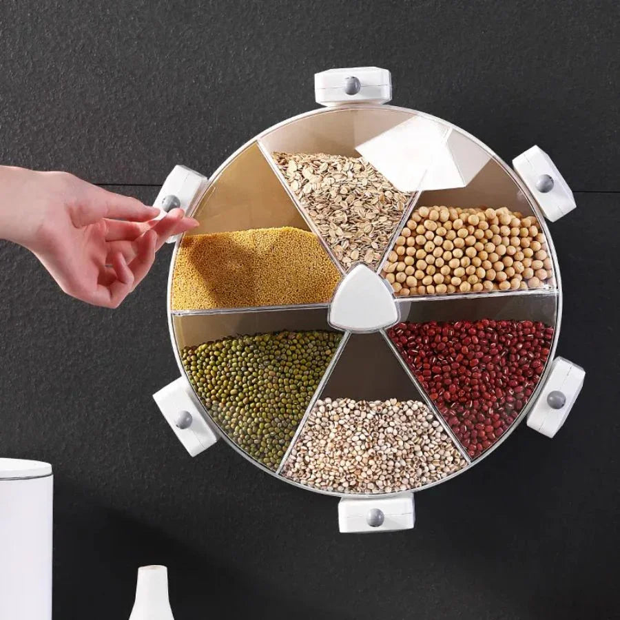 Dispensadores de Grãos Montados na Parede