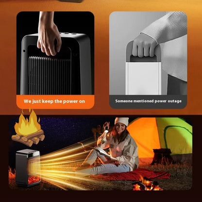 Calefactor 1500W Llama 3D - Portátil PTC Rápido | Mooth Shop