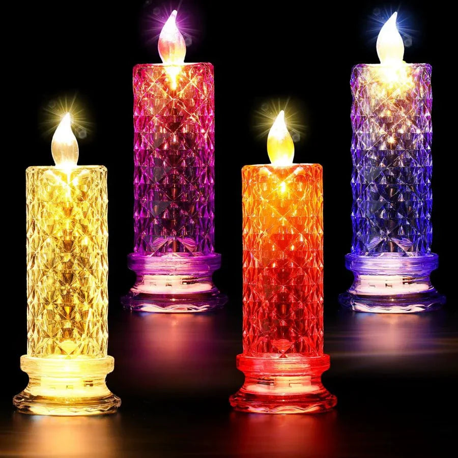 LED Electronic Candle Light Birthday And Wedding Celebration Christmas Candle Lights Home Christmas Decorations - Mooth Shop