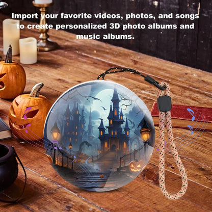 Esfera de Memoria Digital 2.76" con Video y Fotos 3D - Regalo Mágico para Niños y Adultos-Mooth Shop