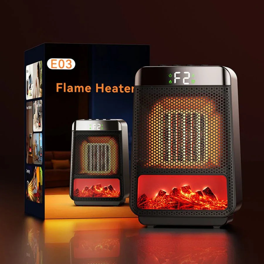 Calefactor 1500W Llama 3D - Portátil PTC Rápido | Mooth Shop