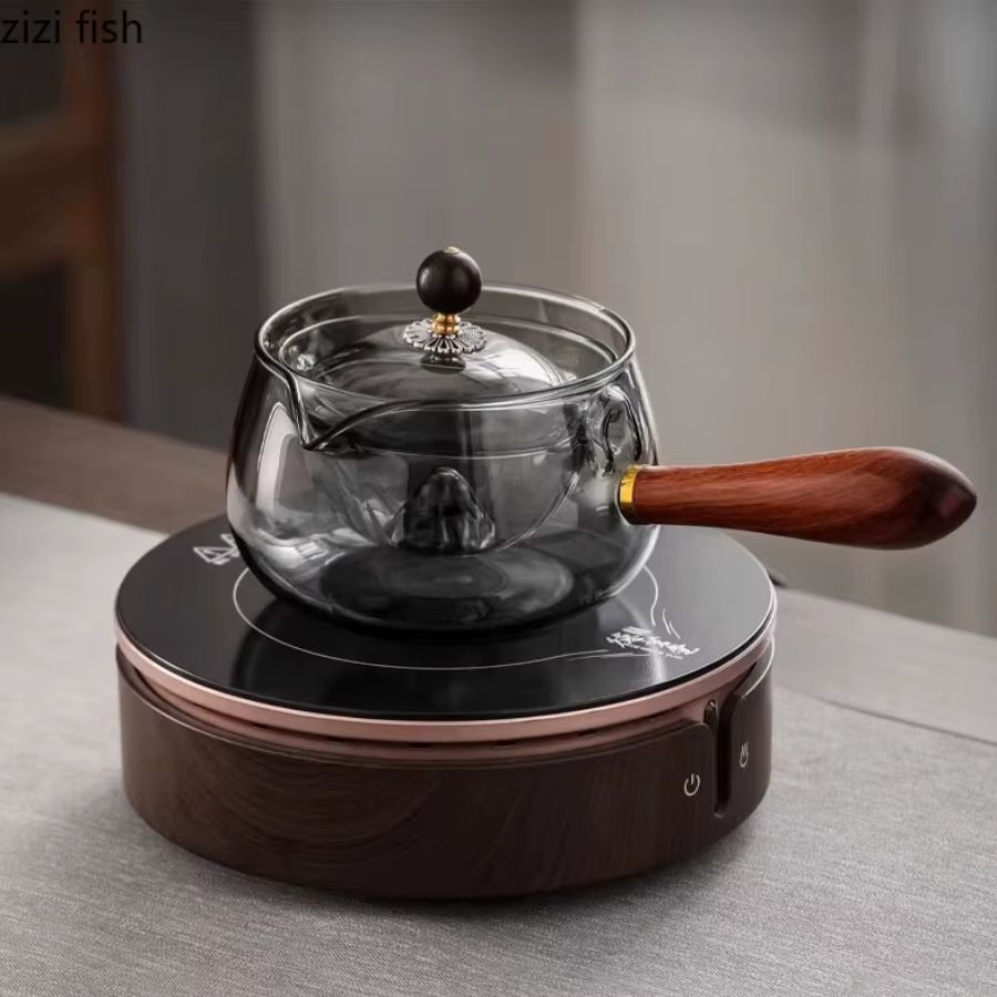 Tetera Giratoria Semiautomática de Vidrio