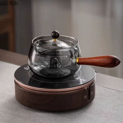 Tetera Giratoria Semiautomática de Vidrio