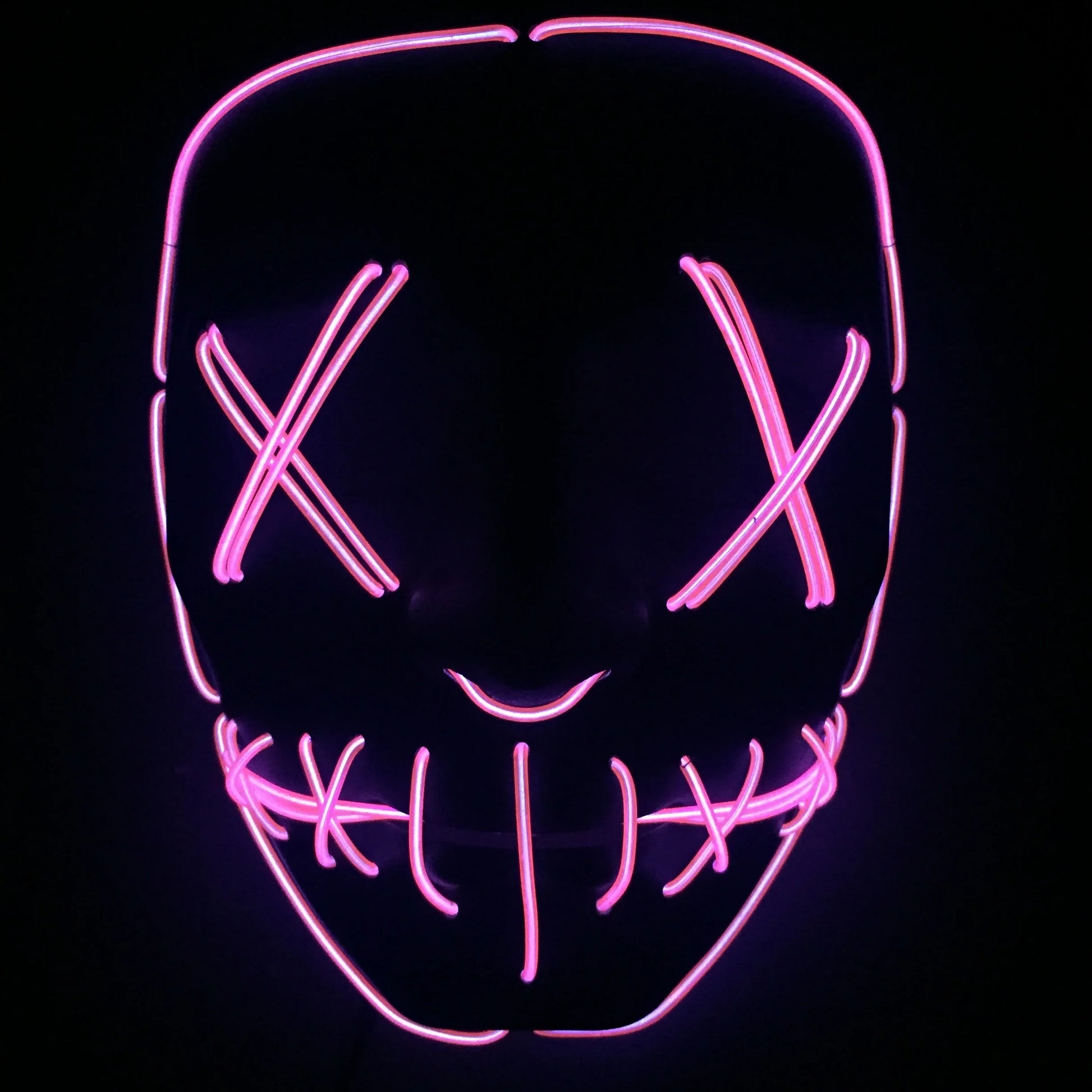 Halloween Led Glowing Full Face Mask - Mooth Shop