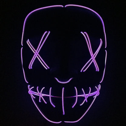Halloween Led Glowing Full Face Mask - Mooth Shop