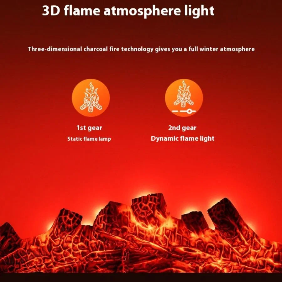 Calefactor 1500W Llama 3D - Portátil PTC Rápido | Mooth Shop