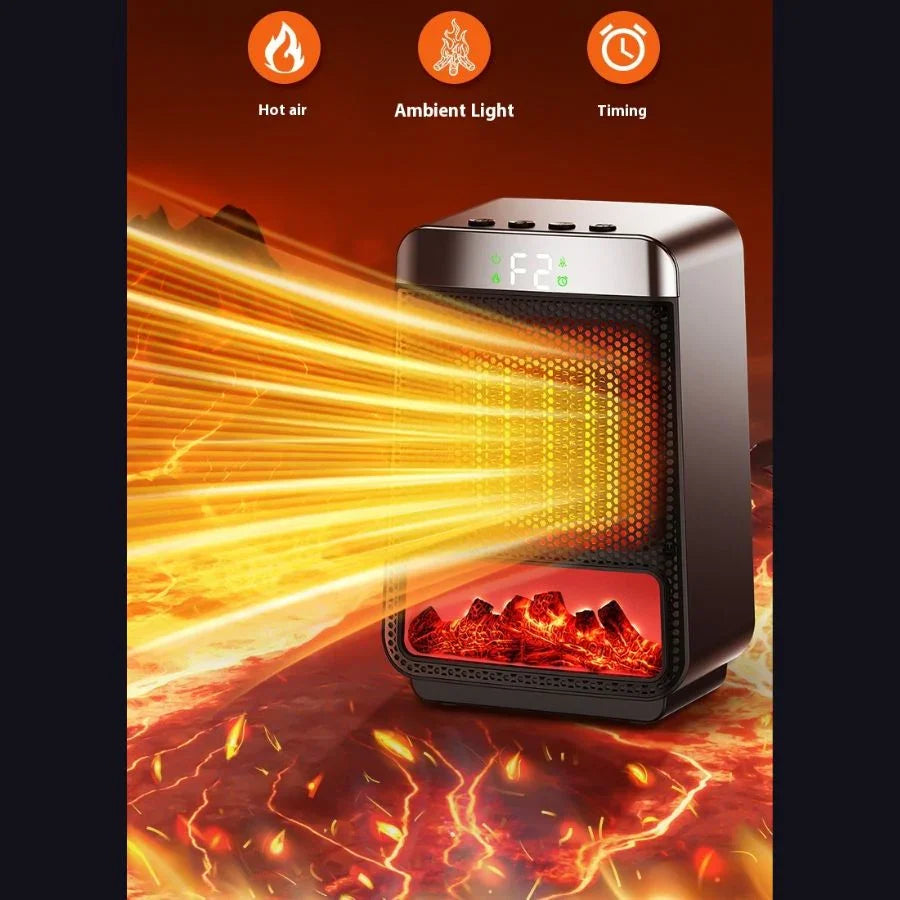 Calefactor 1500W Llama 3D - Portátil PTC Rápido | Mooth Shop