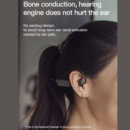 Bone Conduction Concept Bluetooth Headset 5.1 Wireless Ear-mounted Headset - Mooth Shop